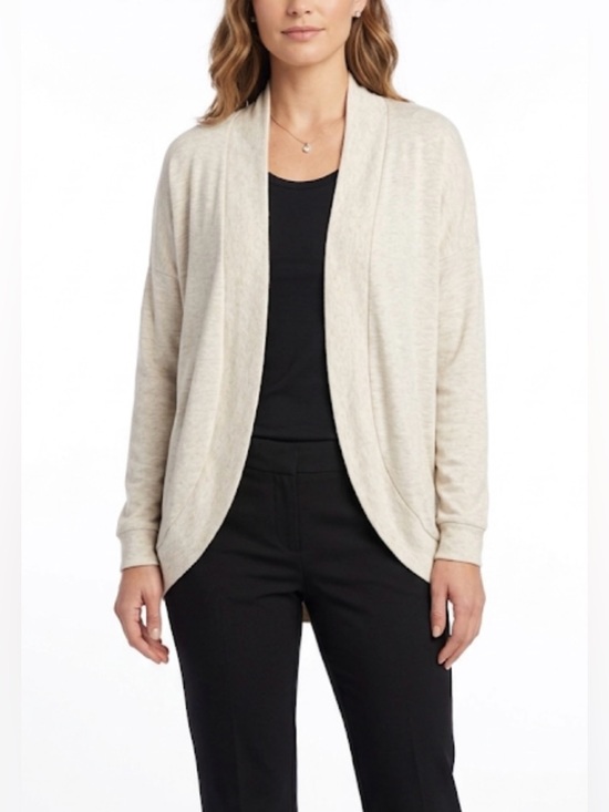 Olive & Oak Sweaters - Olive + Oak Women's Sweater Size Small Open Front Cardigan Long Sleeve Cream